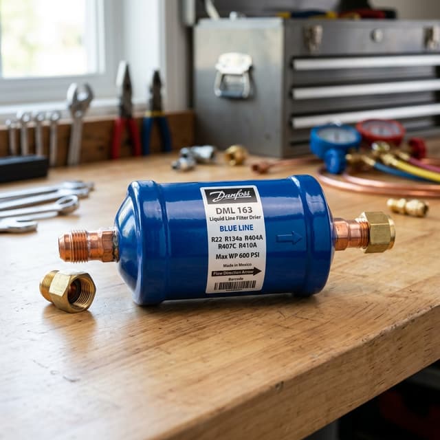 Filtro Secador Soldable Danfoss DML 163