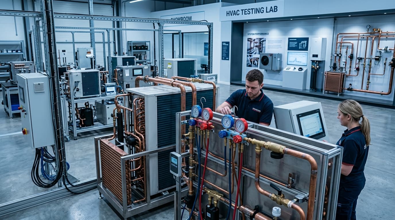 Laboratorio y showroom de climatización y refrigeración